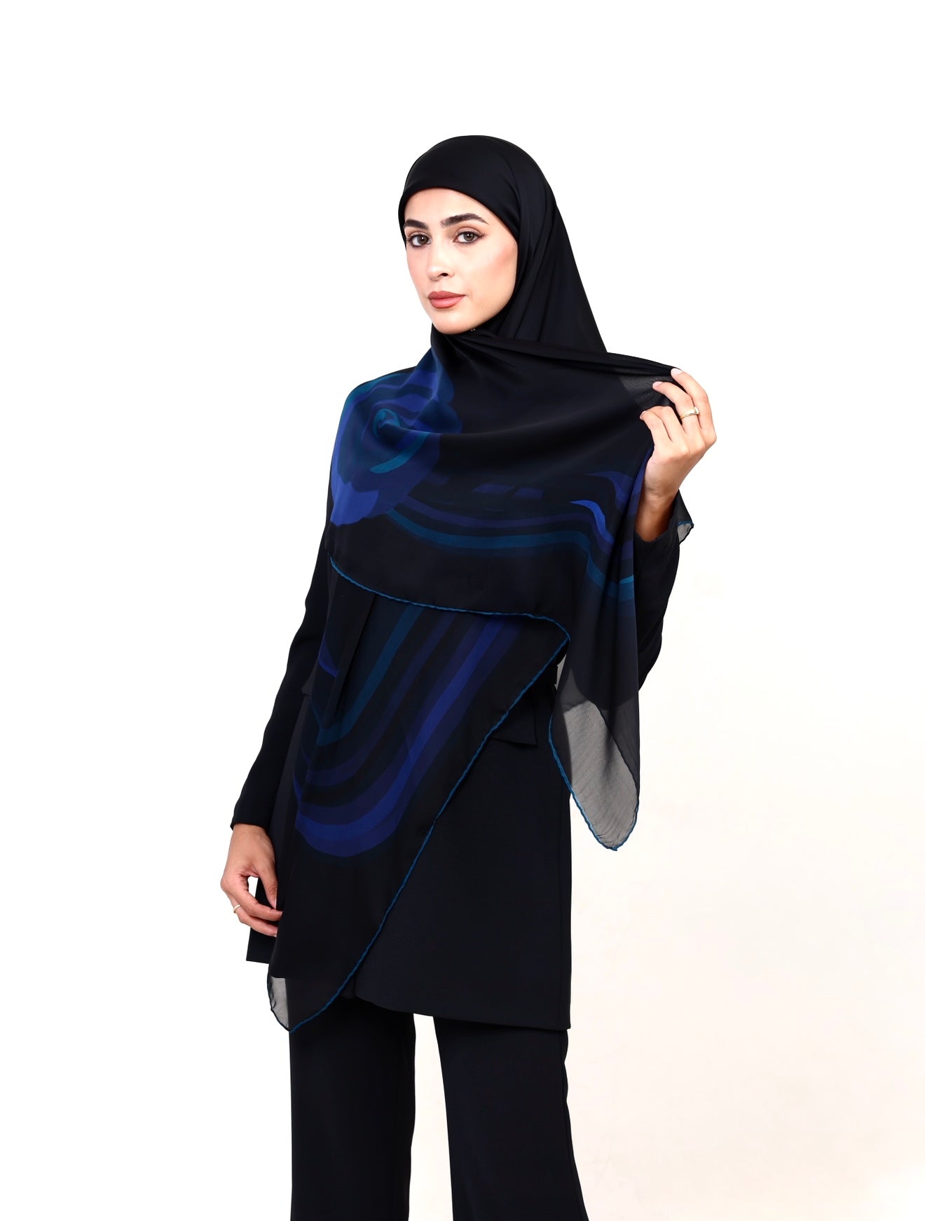 Fianna Print in Navy